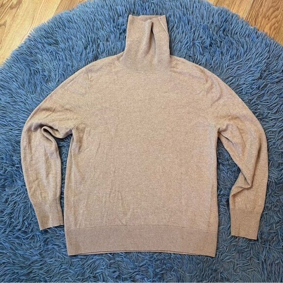 Paul Costelloe Living Studio 100% Cashmere Turtleneck Sweater Size M - Picture 1 of 6
